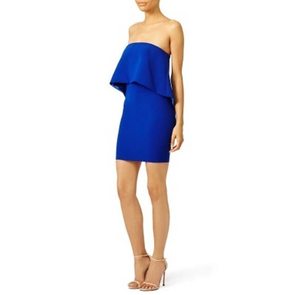 Gently Worn Jay Godfrey Cobalt Viola Dress size 0 - Picture 10 of 10